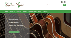 Desktop Screenshot of kudzumusic.net