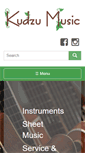 Mobile Screenshot of kudzumusic.net